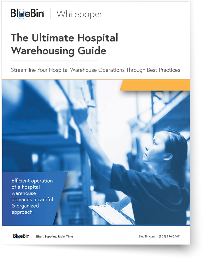 cover image of The Ultimate Hospital Warehousing Guide